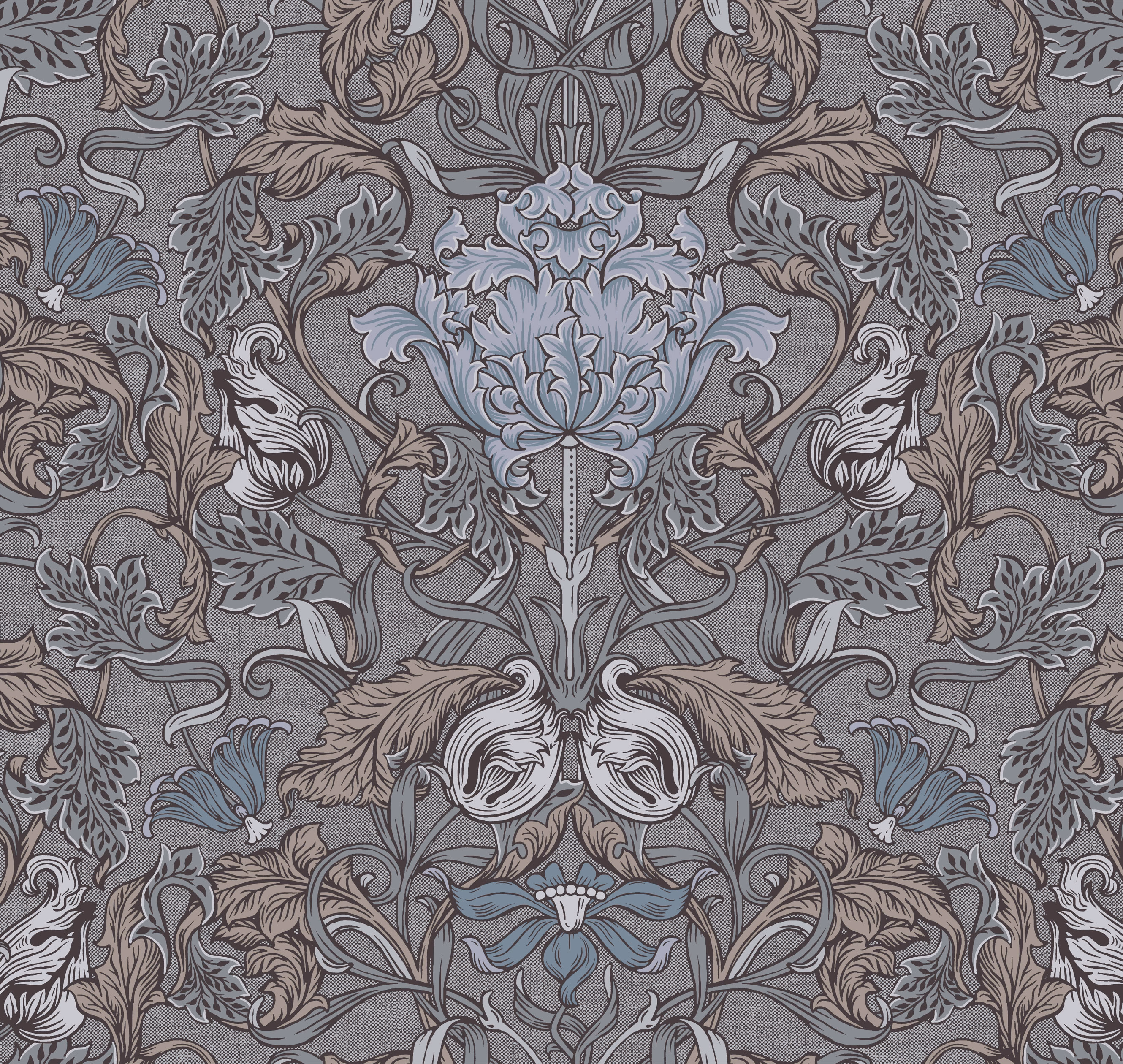 Обои Loymina British Style Garden Tulip Brit 11 008 10,05×1